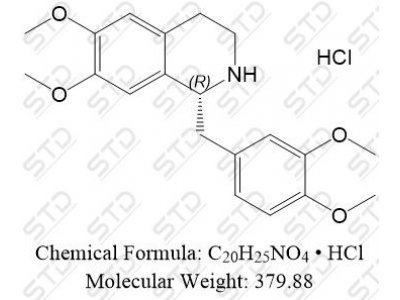阿曲库铵杂质49 盐酸盐 54417-53-7 C20H25NO4 • HCl