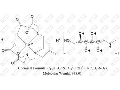 钆塞酸二钠杂质27 86050-77-3 C14H18GdN3O102- • 2H+ • 2(C7H17NO5)