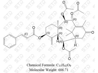 紫杉碱杂质4 3835-52-7 C35H42O9