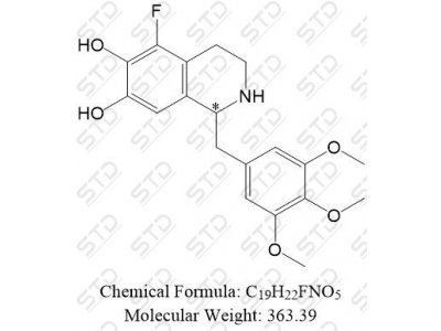 曲托喹芬杂质3 104716-88-3 C19H22FNO5