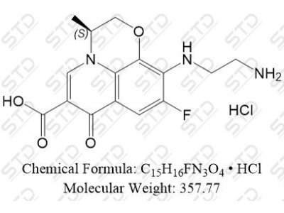 左氧氟沙星杂质14 盐酸盐 1797099-76-3 C15H16FN3O4 • HCl