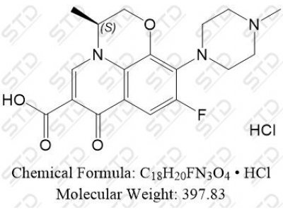 左氧氟沙星 盐酸盐 177325-13-2 C18H20FN3O4 • HCl