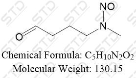 阿米卡因杂质7 (N-亚硝基 N-甲基-4-氨基丁醛) 339362-86-6 C5H10N2O2