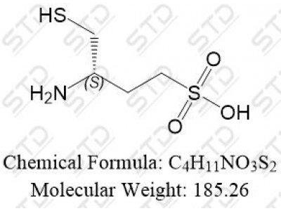 阿坎酸杂质9 232261-88-0 C4H11NO3S2