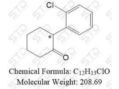 盐酸艾司氯胺酮杂质8 91393-49-6  C12H13ClO
