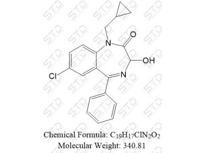 普拉西泮杂质5 18818-61-6 C19H17ClN2O2