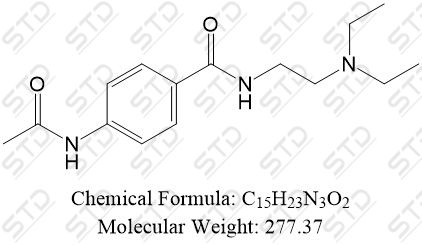 <em>普鲁卡因</em>胺杂质1 单体 32795-44-1 C15H23N3O2