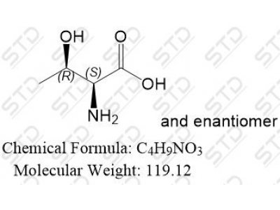 苏氨酸杂质6 (DL-苏氨酸) 80-68-2 C4H9NO3