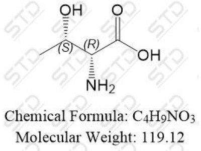 苏氨酸杂质7 (D-苏氨酸) 632-20-2 C4H9NO3