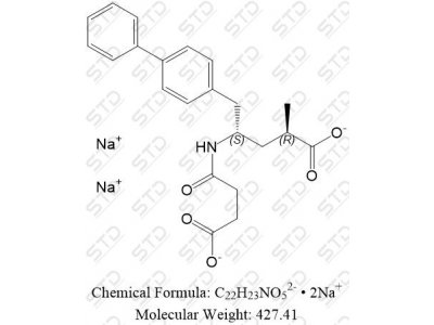 沙库巴曲杂质20 二钠盐 149709-44-4(free base) C22H23NO52- • 2Na+