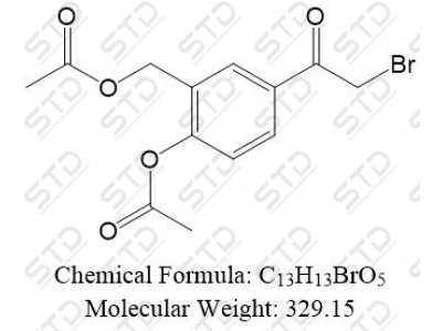 沙丁胺醇杂质147 24085-07-2 C13H13BrO5