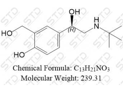 左旋沙丁胺醇单体 34391-04-3 C13H21NO3