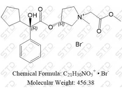 索吡溴铵杂质11 937179-72-1 C21H30NO5+ • Br-