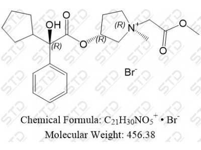 索吡溴铵杂质15 1628106-97-7 C21H30NO5+ • Br-