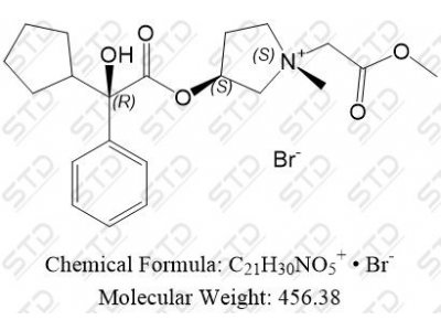 索吡溴铵杂质17 1628106-96-6 C21H30NO5+ • Br-