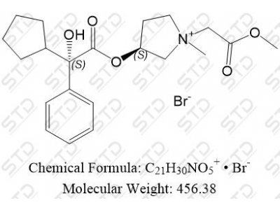 索吡溴铵杂质18 937179-80-1 C21H30NO5+ • Br-