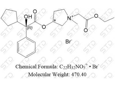 索吡溴铵杂质5 873912-89-1 C22H32NO5+ • Br-