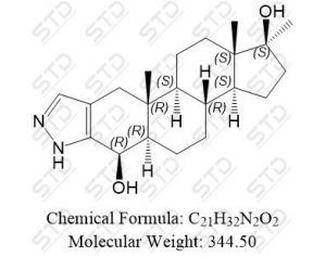 司坦唑醇杂质3 125636-92-2 C21H32N2O2