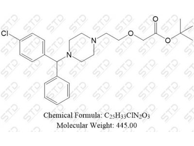 西替利嗪杂质98 335017-46-4 C25H33ClN2O3
