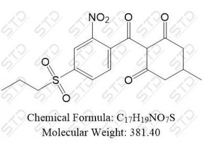 硝磺草酮杂质25 104207-19-4 C17H19NO7S