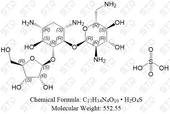 <em>新霉素</em> B 硫酸盐杂质11 硫酸盐 53797-35-6 C17H34N4O10 • H2O4S