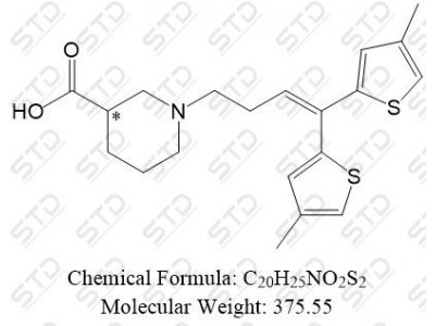 噻加宾杂质16 109857-65-0 C20H25NO2S2