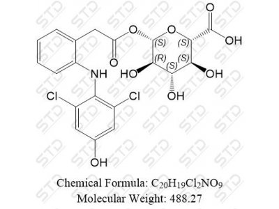 双氯芬酸杂质44 538357-85-6 C20H19Cl2NO9