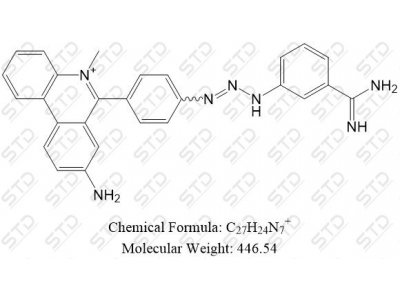 氮氨菲啶杂质10 700798-29-4 C27H24N7+
