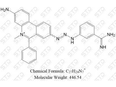 氮氨菲啶杂质11 697732-17-5 C27H24N7+