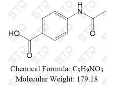 醋氨苯酸 单体 556-08-1 C9H9NO3