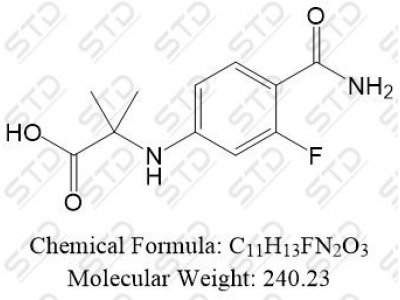 恩杂鲁胺杂质57 1242137-20-7 C11H13FN2O3