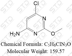 <em>磺胺</em><em>二甲</em><em>氧</em><em>嗪</em><em>杂质</em><em>14</em> <em>3286-55-3</em> <em>C5H6ClN3O</em>