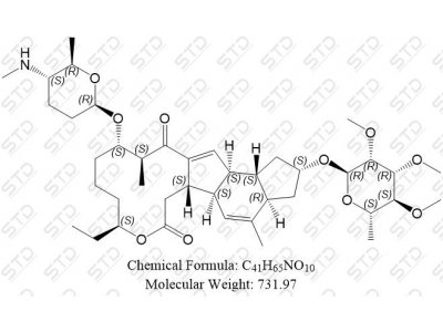 多杀菌素杂质6(N-去甲基多杀菌素D) 149439-70-3 C41H65NO10