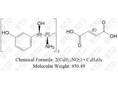 重酒石酸间羟胺杂质3 半富马酸盐 20890-87-3 2(C9H13NO2) • C4H4O4
