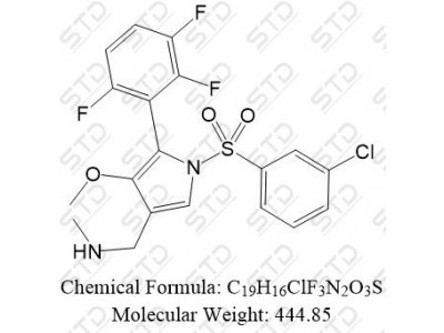 非苏拉赞杂质15 1902954-80-6 C19H16ClF3N2O3S