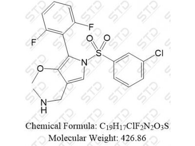 非苏拉赞杂质20 1902954-66-8 C19H17ClF2N2O3S