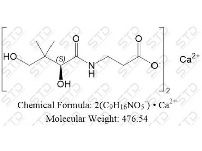 泛酸杂质10 6381-62-0 2(C9H16NO5-) • Ca2+