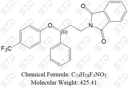盐酸氟西汀<em>杂质</em><em>37</em> 878663-12-8 C24H<em>18F3NO3</em>