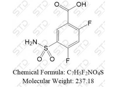 呋塞米杂质41 30170-04-8 C7H5F2NO4S