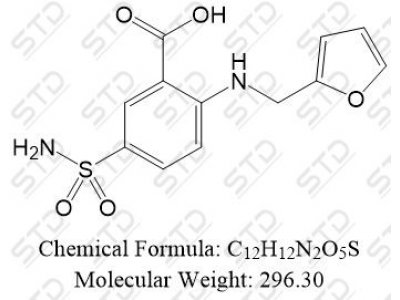 呋塞米杂质56 4818-85-3 C12H12N2O5S