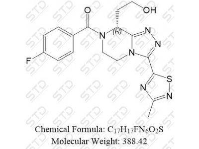 非唑奈坦杂质28 1629229-43-1 C17H17FN6O2S
