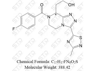 非唑奈坦杂质29 1629229-44-2 C17H17FN6O2S