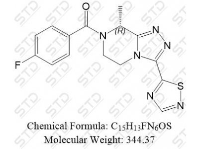 非唑奈坦杂质32 1782111-49-2 C15H13FN6OS