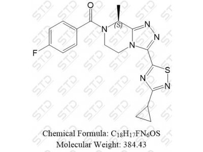 非唑奈坦杂质33 2500875-67-0 C18H17FN6OS
