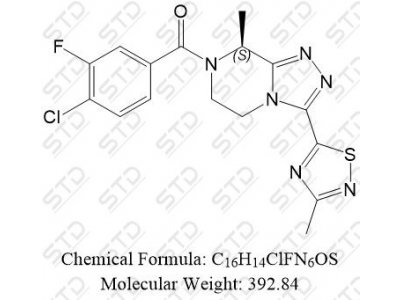 非唑奈坦杂质47 2650081-97-1 C16H14ClFN6OS