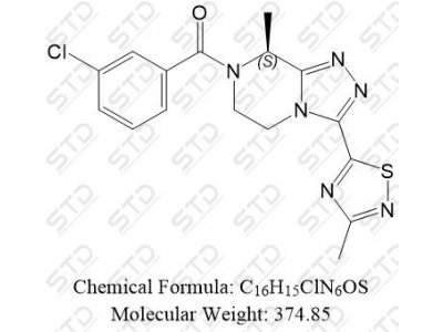 非唑奈坦杂质54 2650063-77-5 C16H15ClN6OS