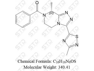 非唑奈坦杂质55 1629229-52-2 C16H16N6OS