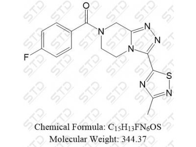 非唑奈坦杂质56 1628817-54-8 C15H13FN6OS