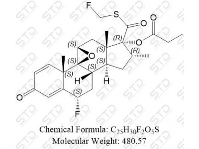 氟替卡松杂质50 192191-49-4 C25H30F2O5S