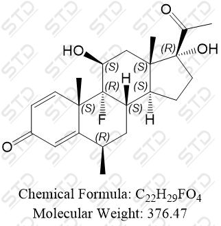 氟米龙杂质13 3918-13-6 C22H29FO4